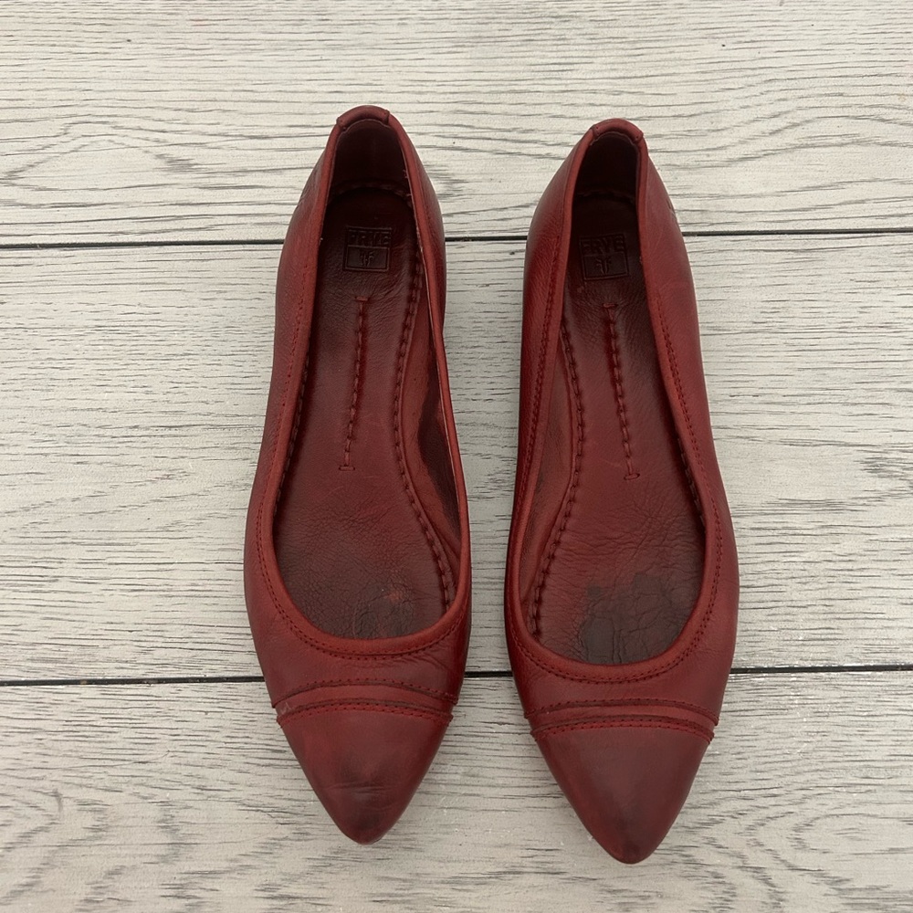 Frye Alicia Pointed Toe Flats